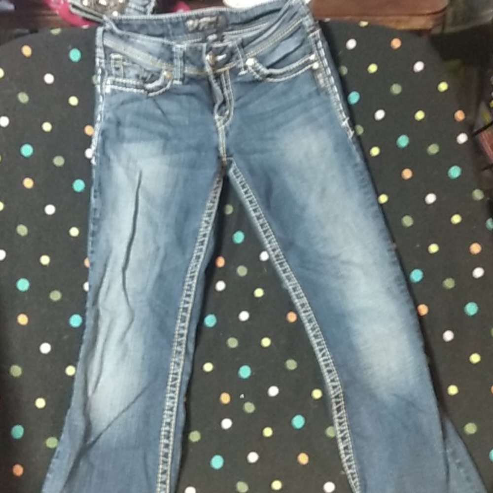 Women's silver Suki jeans